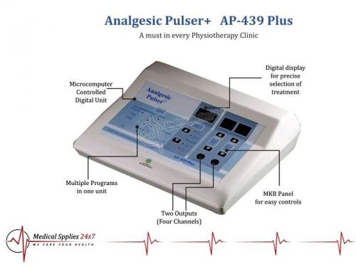 ANALGESIC PULSAR AP439 Plus Treatment Of Sports Injury &amp; Low Back Pain