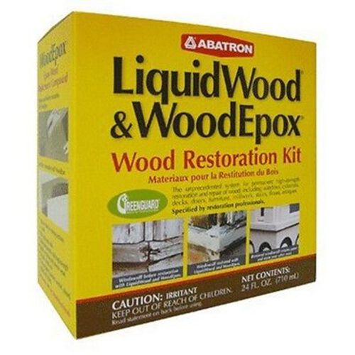 Abatron LiquidWood &amp; WoodEpox Wood Restoration Kit  24 FL. OZ.