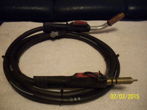 Miller millermatic m-25 mig gun #169596 12 feet long - .030-.035 wire - 250 amp for sale