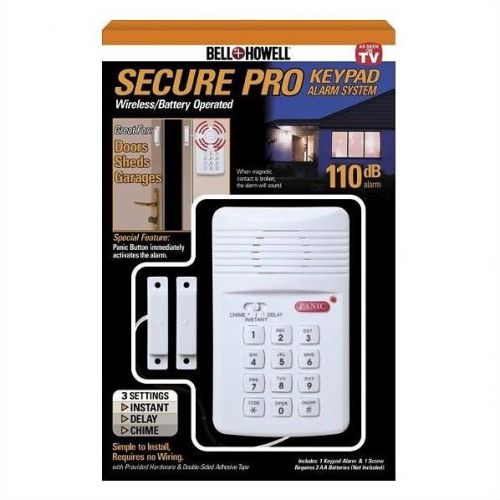 Trademark Home Collection Secure Pro Keypad Alarm System