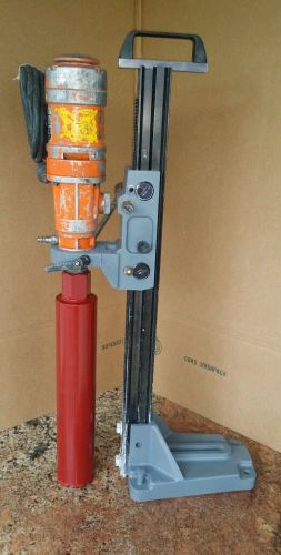 Weka Core Bore Hand Held Core Drill Model 1203 With Stand and Bit