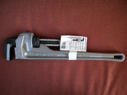 Ridgid 31100 18&#034; aluminum straight pipe wrench - model 818 for sale