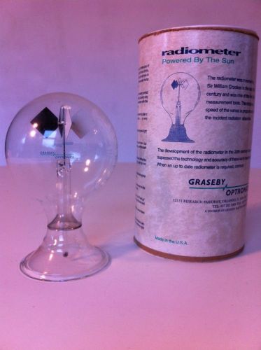 Vintage Radiometer Graseby Optronics Advertising Space Age Mod ~