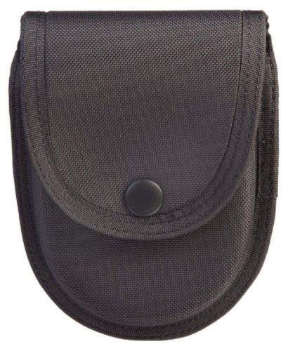 New authentic uncle mikes sentinel double handcuff case molded nylon black 89069 for sale