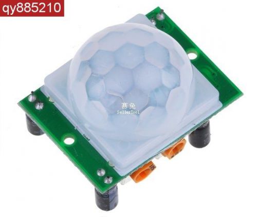 1pcs pyroelectric infrared pir motion sensor detector module hc-sr501 4k7 for sale