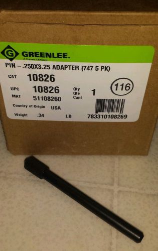 Greenlee rigid conduit bender .250x3.25 ram/shoe/yoke pin for sale