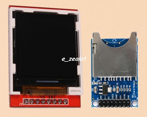 1.44&#034; SPI TFT LCD SD Card Socket Perfect with Funduino Mega 2560 R3