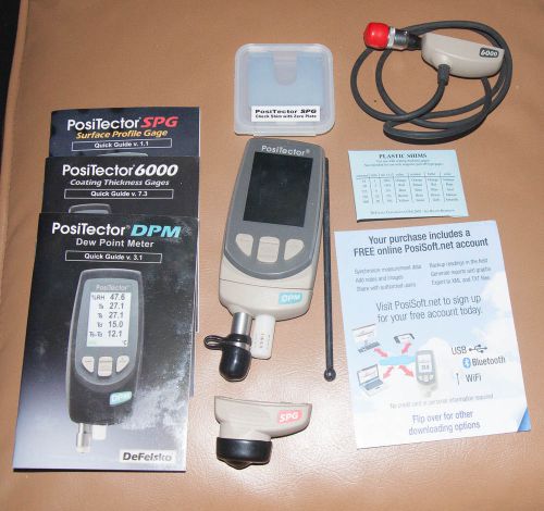 PosiTector Inspection Kit F3 - surface profile, environmental, coating thickness