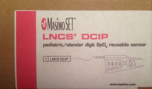 Masimo SET LNCS DCIP Pediatric/Slender Digit SpO2 Reusable Sensor (Ref 1864)