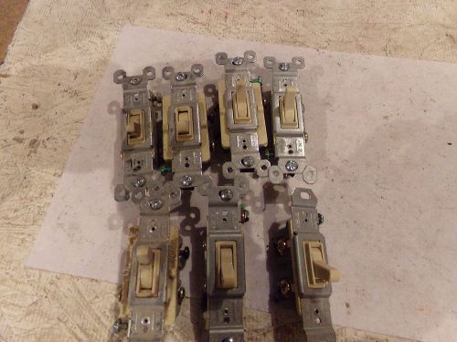 LOT OF ELECTRICAL LIGHT SWITCHES  - NEW &amp; USED