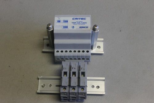 Erico critec tdf-3a-120v transient discriminating filter series tvss device for sale