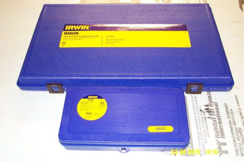 Irwin-hanson metric hex tap &amp; die sets (26317 &amp; 97312) for sale