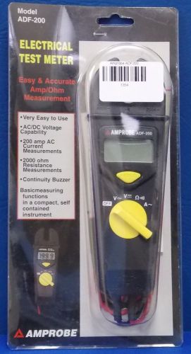 New amprobe adf-200 fork multimeter amp/ohm ac/dc in original packaging for sale