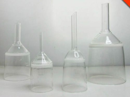 Glass sintered Disc Buchner filter funnel 100ml pore size 2-4 micron #U63-100-G5