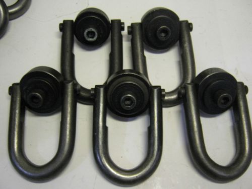 Five (5) pcs of used american drill bushing&#039;s swivel hoist ring 2,500 lbs (1/2&#034;) for sale