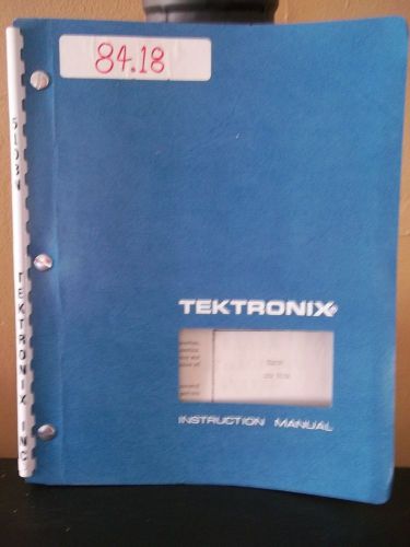 Tektronix Instruction Manual -  Mod 817A - 5103N