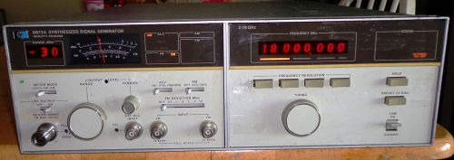 Hp8672a signal generator - 2 to 18ghz for sale