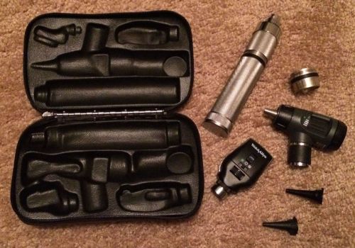 Welch Allyn 97200-MS 3.5v Diagnostic Set w/Otoscope, Ophthalmoscope, and Case