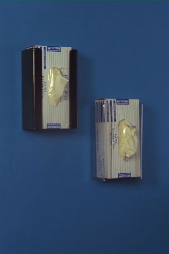 Disposable Glove Holder, Acrylic, Vertical, Horizontal, Universal in clear/smoke