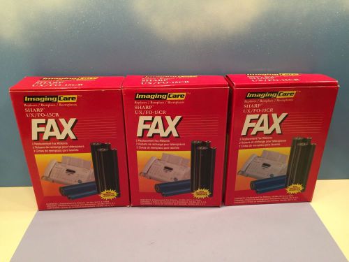 Imaging Care replaces SHARP UX/FO-15CR Imaging Film, Lot of 6, NEW Free Ship