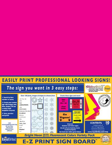 Royal Consumer Product EZ Print Neon Sign