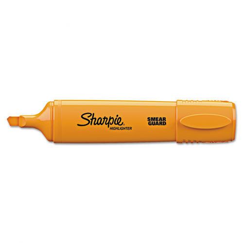 Sharpie Blade Tip Highlighter Orange Set of 6