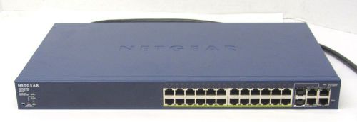 NetGear FS728TP V2 ProSafe 24+4 Gigabit Port 10/100 Smart PoE Switch 53591