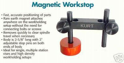 Kurt magnetic work stop for all vise &amp; vises new for sale