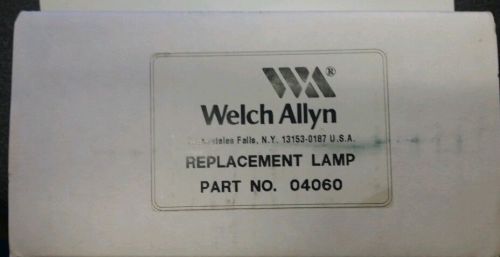 Welch allyn lamp replacement assy 04060-u  nib for sale