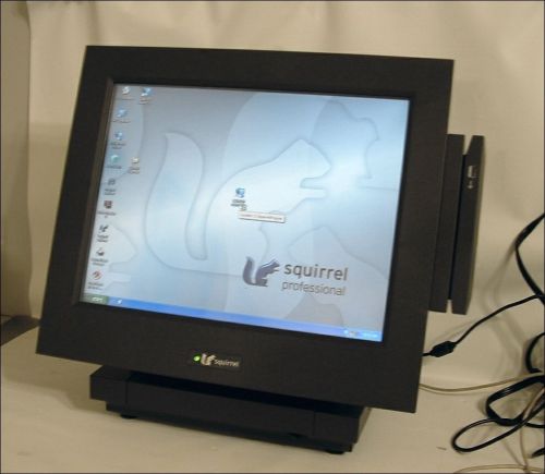 POINT OF SALE POS TERMINAL SQUIRREL SYSTEMS WS9P WITH CARD SWIPE ~ WIN-XPE TOUCH