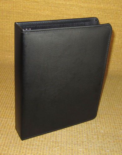 Classic 1.25&#034; Rings | Black Bonded Leather FRANKLIN COVEY/Quest Planner/Binder