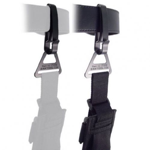 Zak Tool ZAK-212-55 Black Tactical Belt Clip System for 2.25&#034; Duty Belts