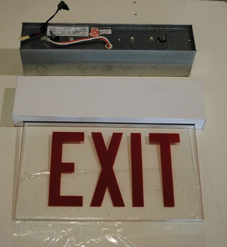 Alkco WGLOLEDx1 Exit Sign LED RED