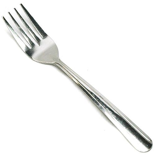 Dominion Dinner Fork 1 Dozen Count Stainless Steel Silverware Flatware