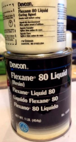 DEVCON  Flexane 80 Liquid Resin          DEVCON flexane 80 Liquid Curing Agent
