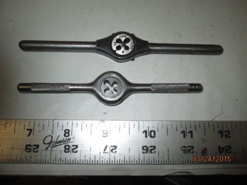 MACHINIST LATHE MILL Machinist Lot of 2 Micro Die Wrench es for Tap Tapping