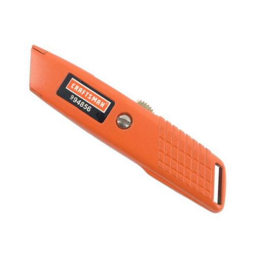 Craftsman All Metal Utility Knife, Orange 994856