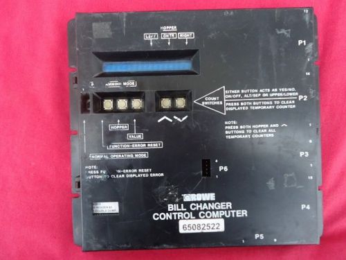ROWE BC 1200-3500 MAIN CONTROL BOARD, NEX GEN $5 DOUBLE DUMP