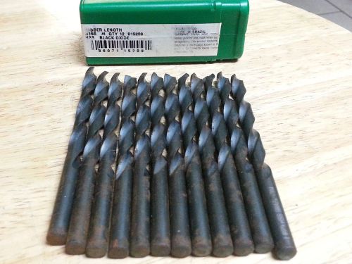 (12) precision r15b series jobber length size: &#034;i&#034; drill bits for sale