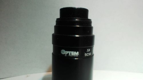 Optem 0.5x SC50 25-70-49 Standard C-Mount Video Camera Coupler