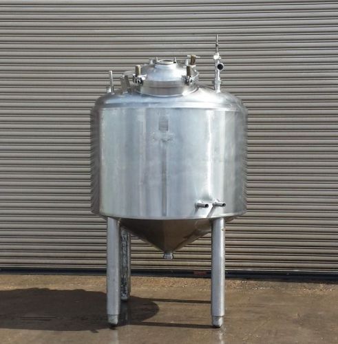 Cherry burrell 250 gallon ss jacketed batch processor tank for sale
