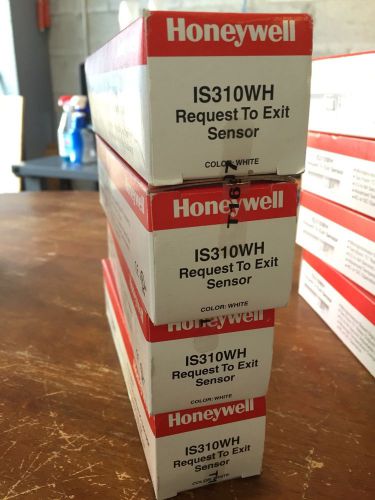4 X  Honeywell IS310WH Request to Exit Passive Infared Sensor / Motion Detector