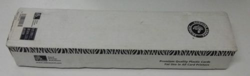 Zebra Premier PVC 30 Mil Cards 104523-111 Qty 500