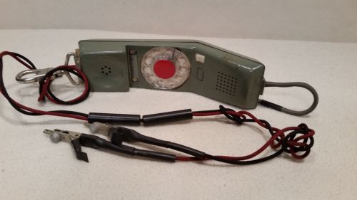 Vintage Northern Telecom ITT Butt Set Buttset Lineman Line Tester Phone