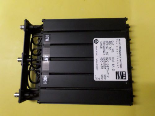 Radio frequency systems  uhf duplexer for sale