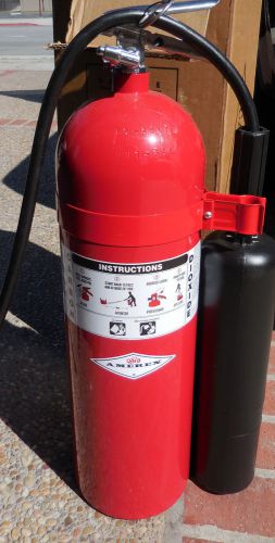 Amerex Carbon DioxideDry Chemical Fire Extinguisher 15 lb. Model 331 No Reserve