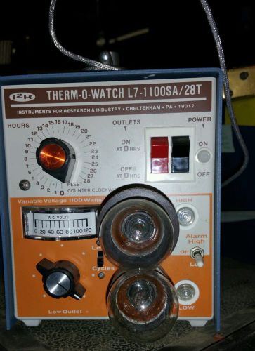 Therm-O-Watch L7-1100SA/28T Voltage Control + Bulbs