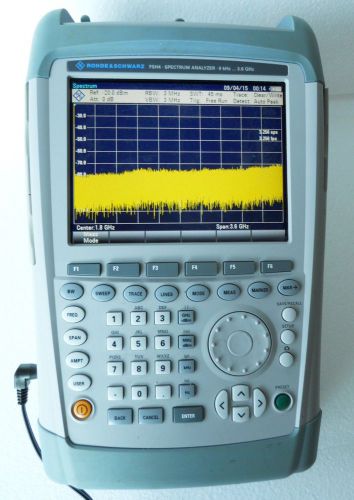 Rohde &amp; Schwarz R&amp;S FSH4.04 Handeld Spectrum Analyzer 3.6 GHz