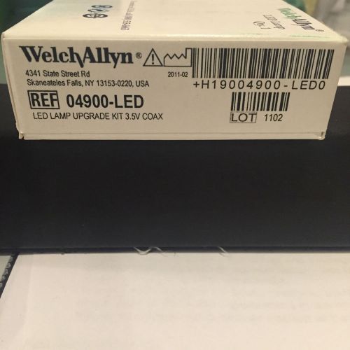 Welch Allyn LED Lamp Upgrade Kit 3.5v Coax Ea - 04900-LED