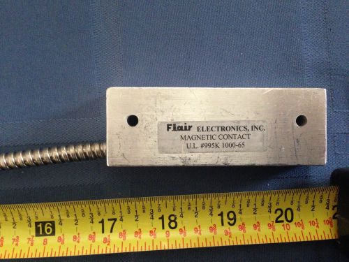Flair Electronics Overhead Garage Door Contact w/ Armored Cable